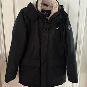 Hollister Men's Black Jacket